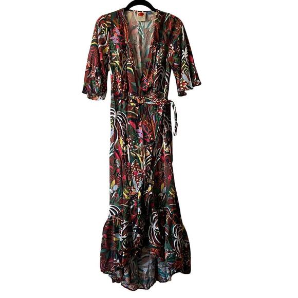 Farm Rio x Anthropologie Fiesta Wrap Maxi Dress
Size Extra Small - Picture 2 of 9